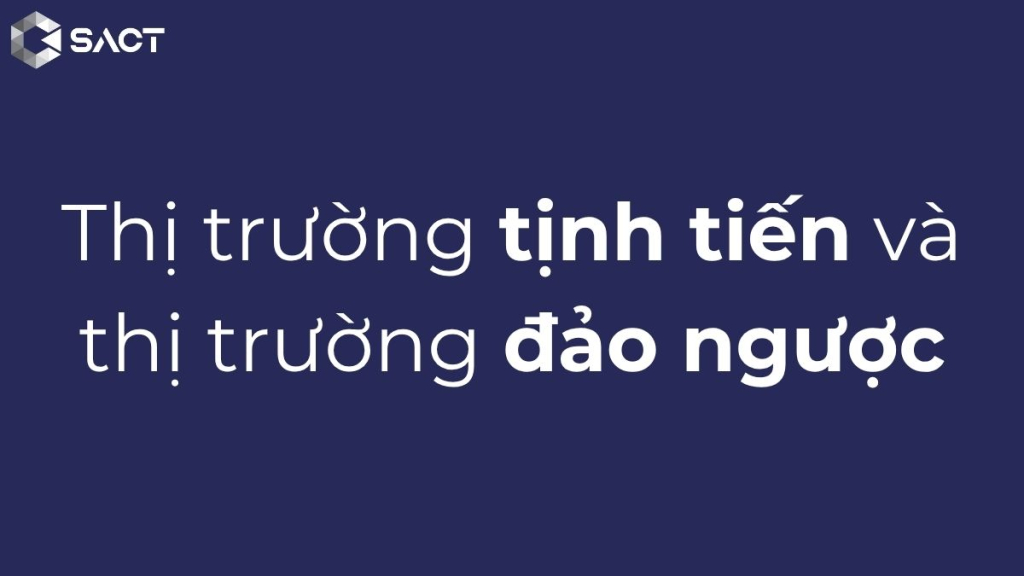 THỊ TRƯỜNG GIAO DỊCH HÀNG HÓA PHÁI SINH 3 Thị trường tịnh tiến và thị trường đảo ngược
