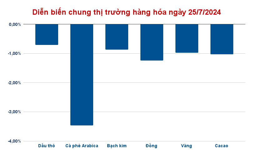 dien bien chung thi truong hang hoa ngay 25 7 2024