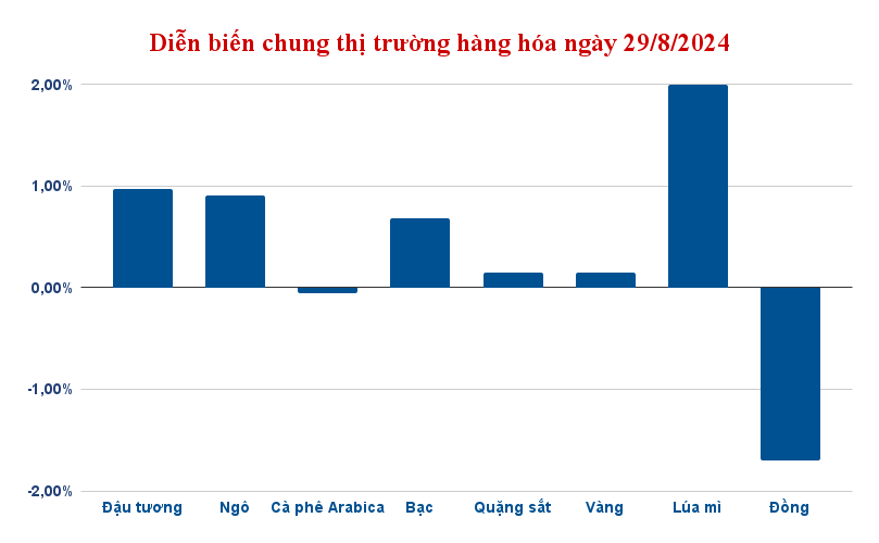 dien bien chung thi truong hang hoa ngay 29 8 2024