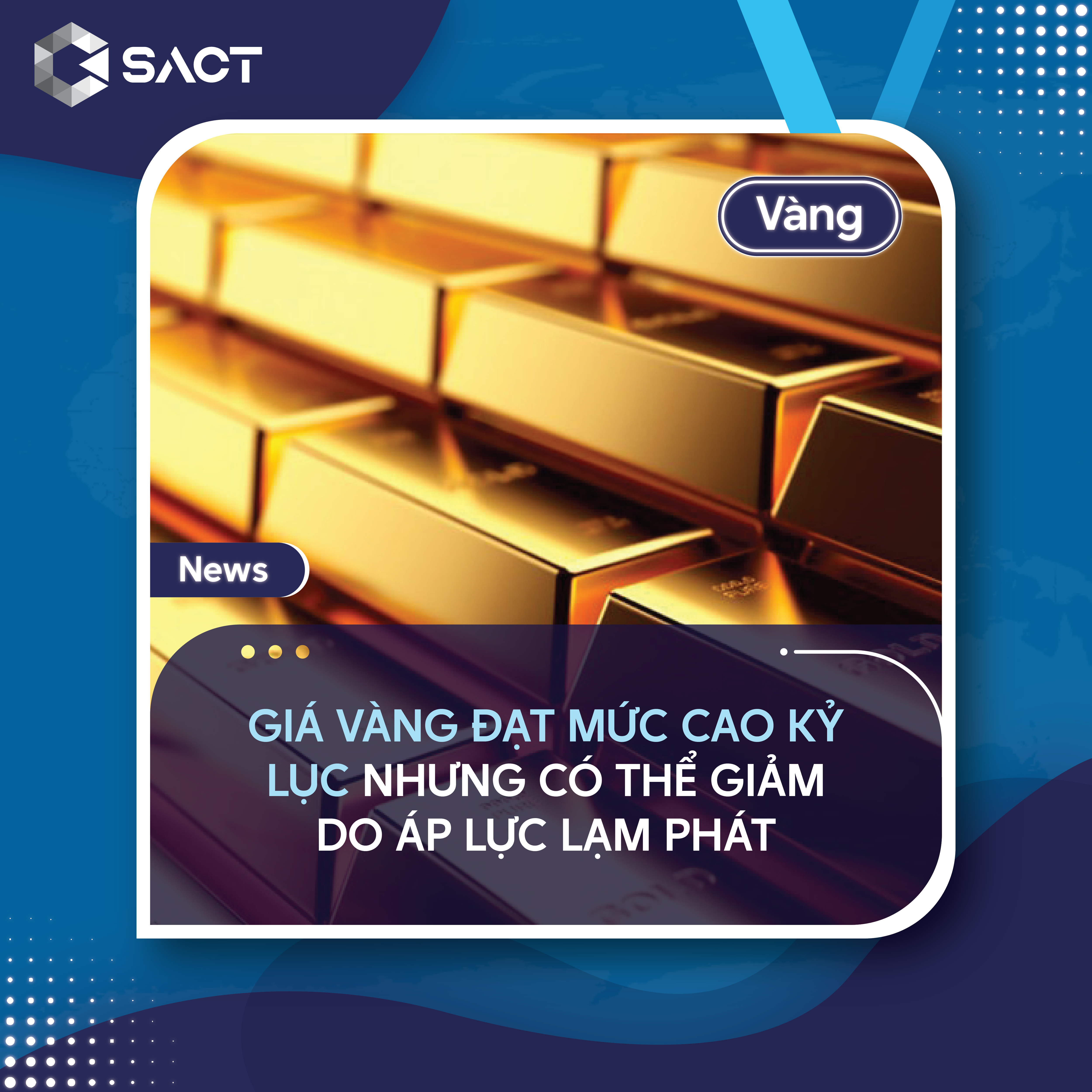 Hội đồng Vàng Thế giới báo cáo nhu cầu vàng quý 2 đạt 1.258,2 tấn