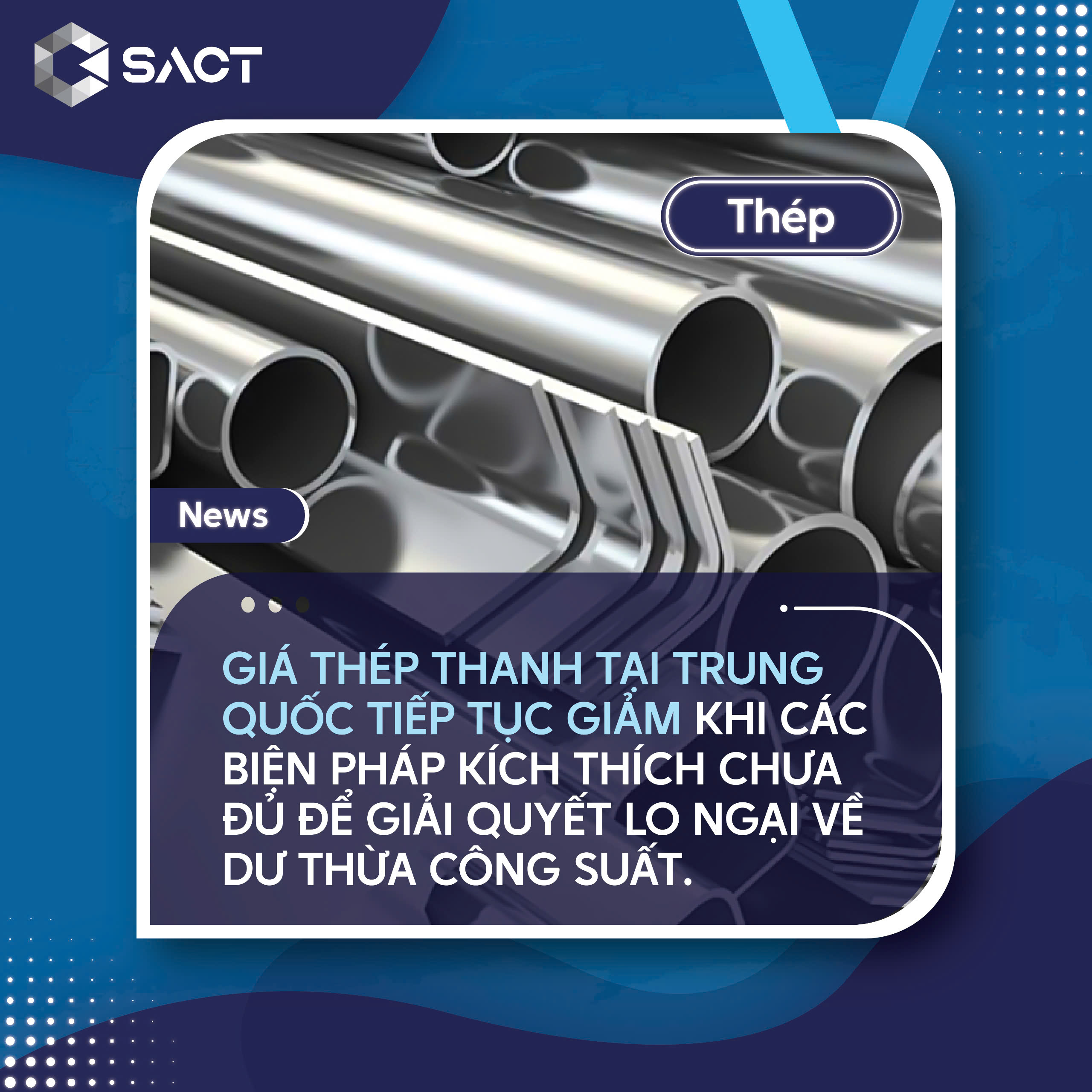 Hiệp hội Sắt Thép Trung Quốc cũng kêu gọi hạn chế dư thừa công suất và tăng cường quản lý ngành