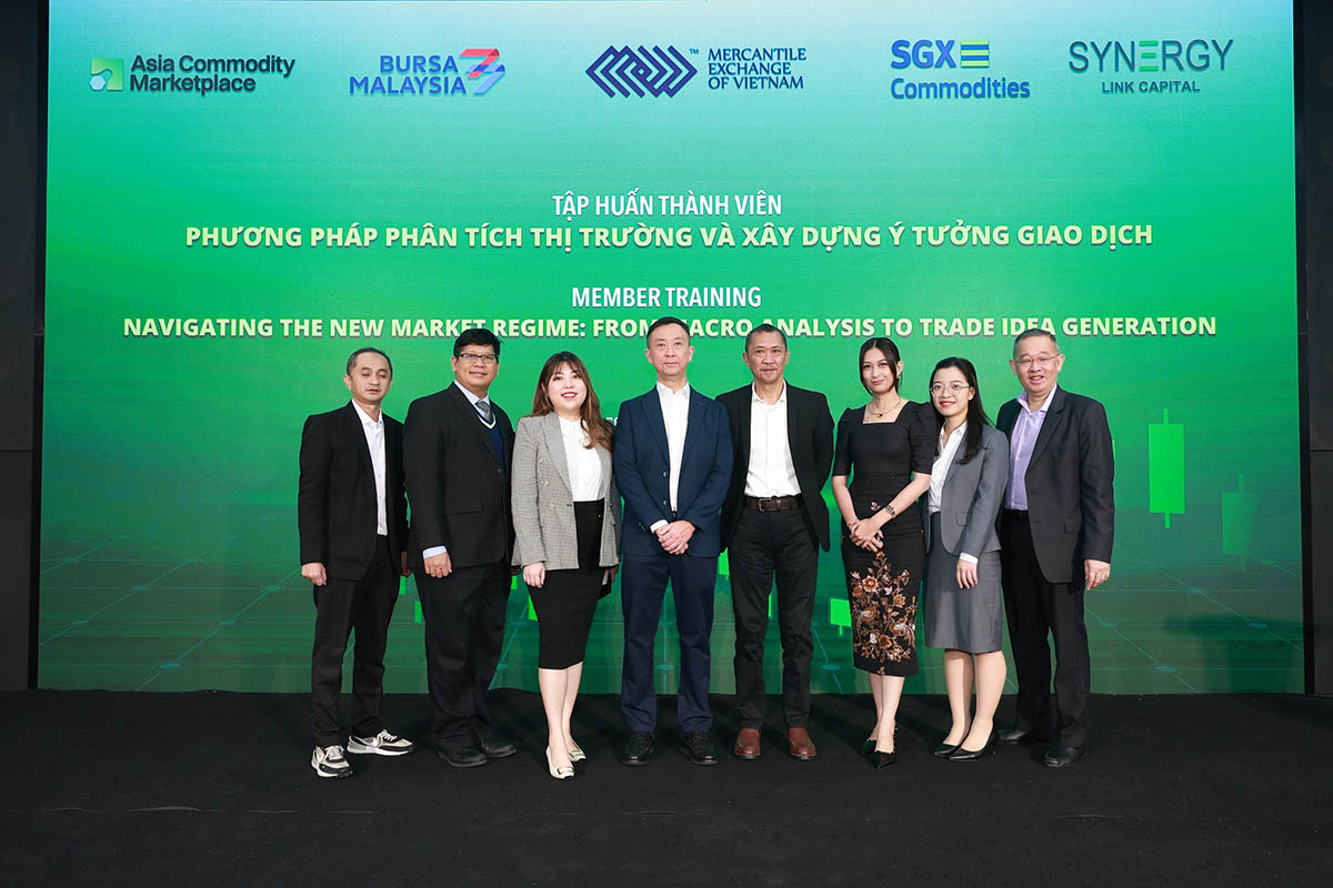 Chương trình Tập huấn thành viên ngày 19/3/2025 do Sở Giao dịch Hàng hóa Việt Nam (MXV) tổ chức 1 su kien tap huan nay la mot buoc quan trong trong viec ket noi va chia se kinh nghiem giua mxv va cac so giao dich hang hoa hang dau trong khu vuc asean