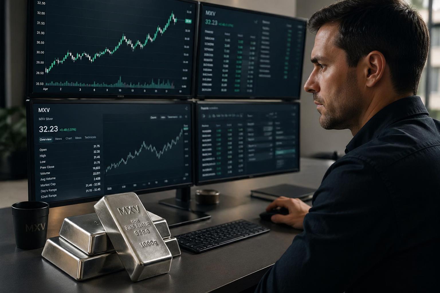 5 bước giao dịch bạc thỏi MXV đơn giản và hiệu quả