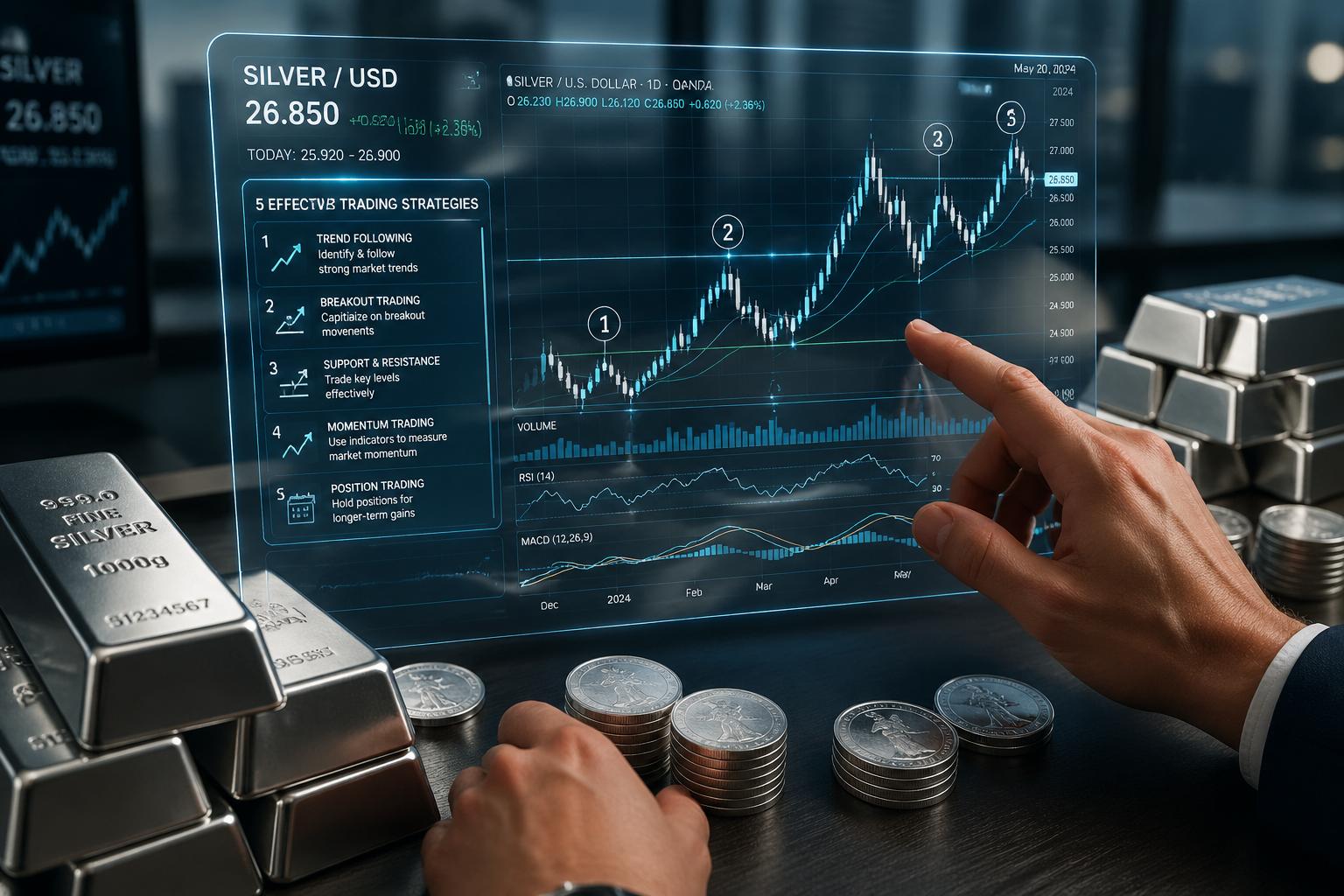 Chiến lược trade bạc