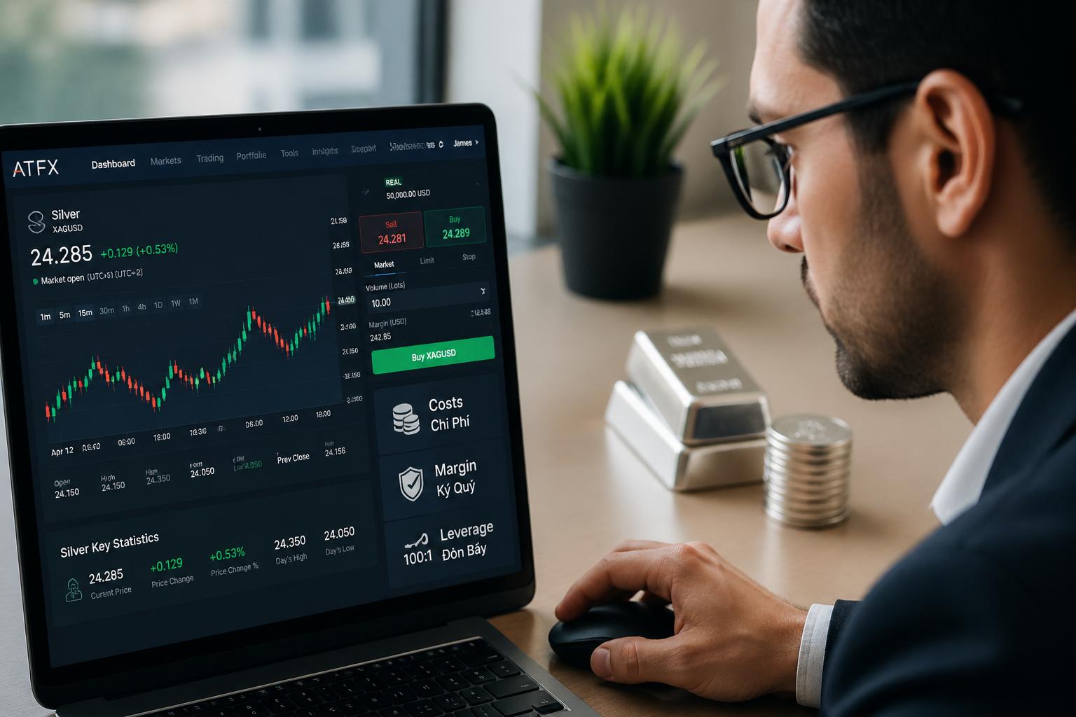 Hiểu Rõ Về Chi Phí, Ký Quỹ và Đòn Bẩy Khi Giao Dịch Bạc