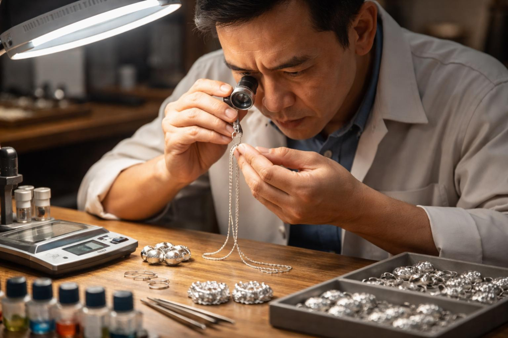 Đơn vị kiểm định bạc