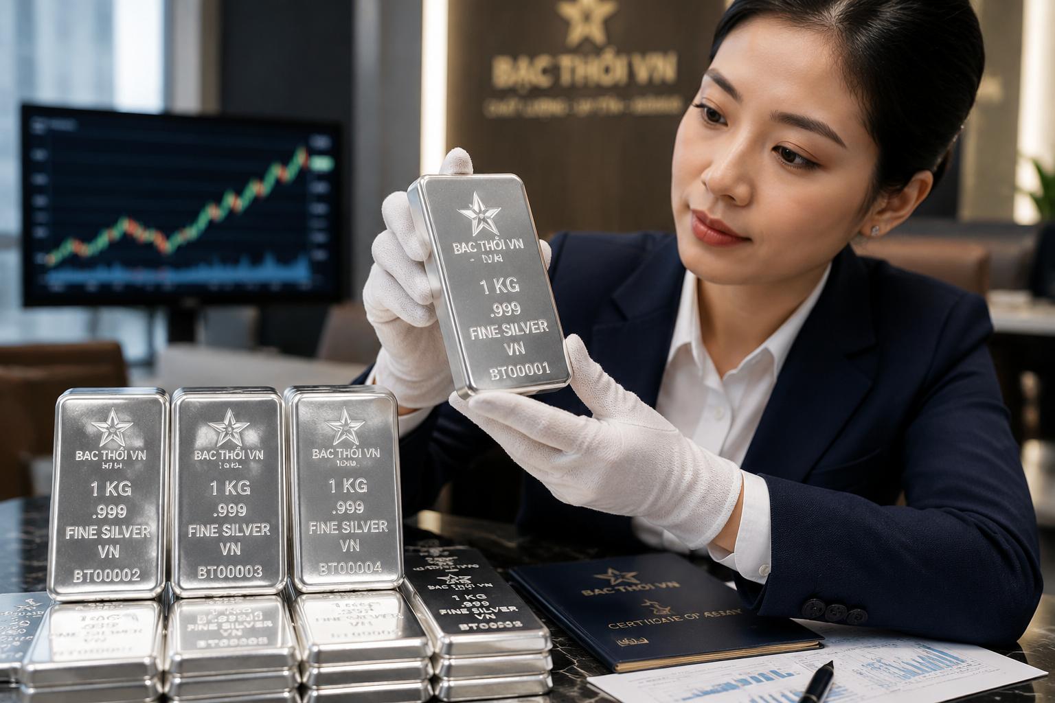Hướng Dẫn Giao Dịch Bạc Thỏi Trên MXV: Từ Mở Tài Khoản Đến Giao Nhận Vật Chất