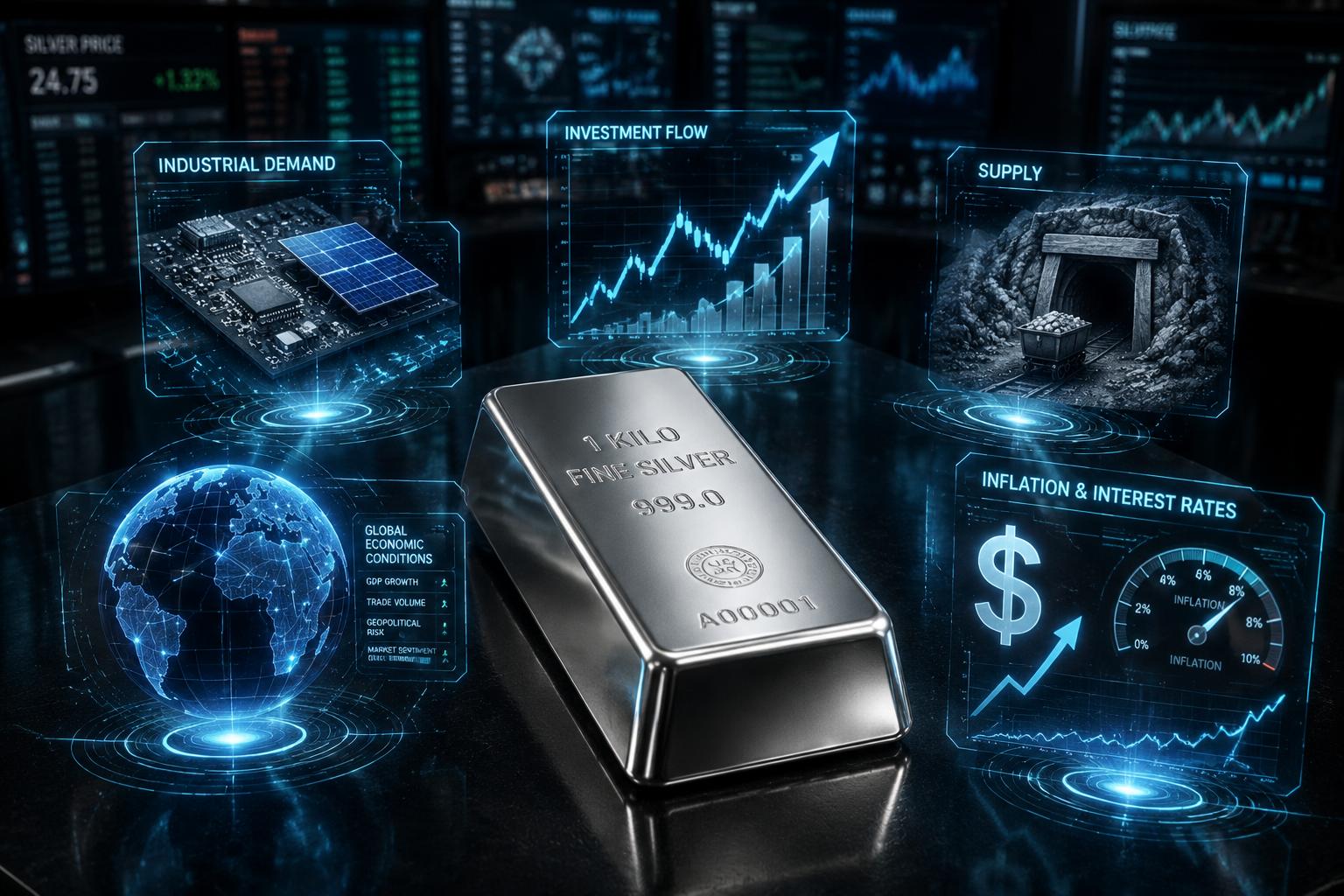 5 Yếu Tố Cốt Lõi Định Hình Giá Bạc Trong Năm 2026