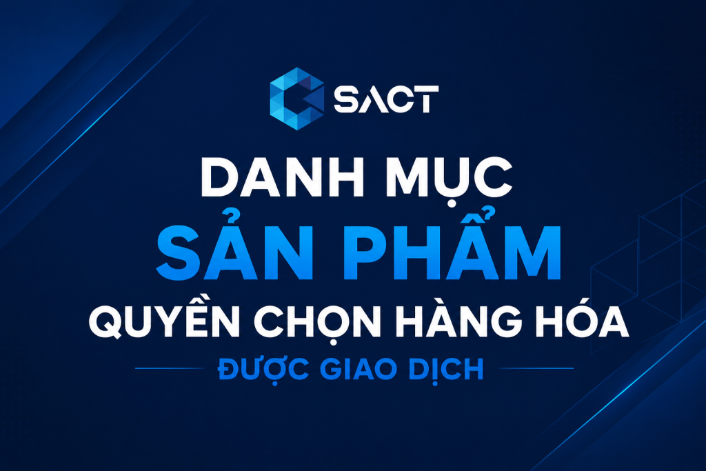 Danh mục sản phẩm quyền chọn hàng hóa được giao dịch