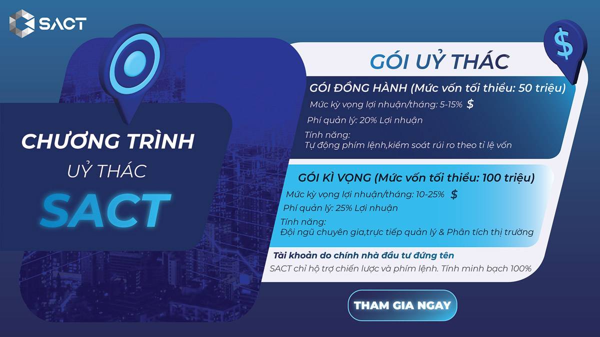 Thông báo chương trình ủy thác tại SACT